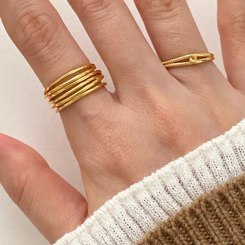 Desert Gold Ring