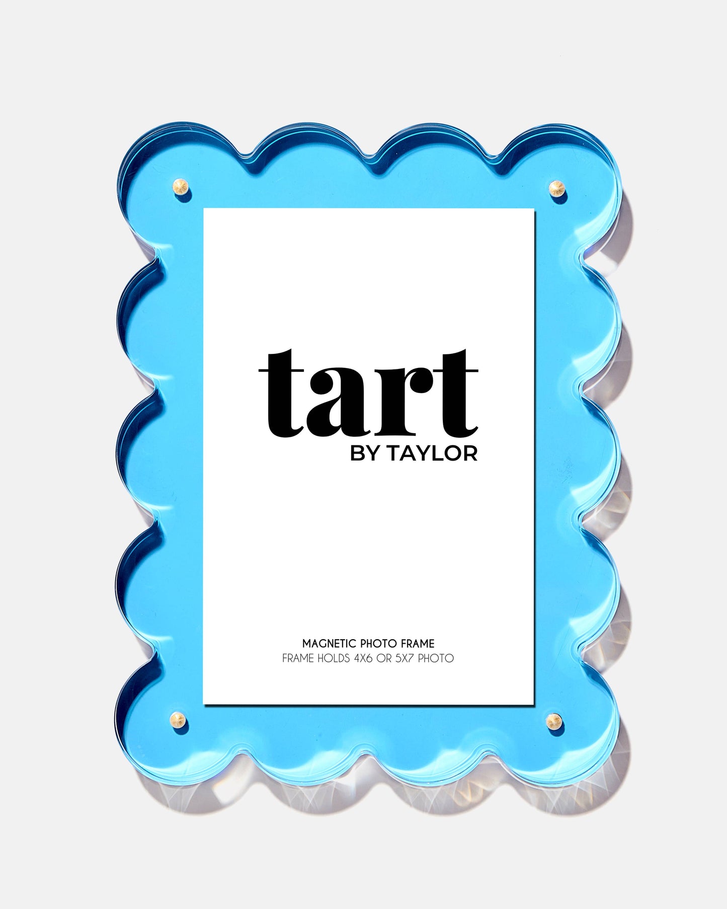 Neon Blue Acrylic Picture Frame
