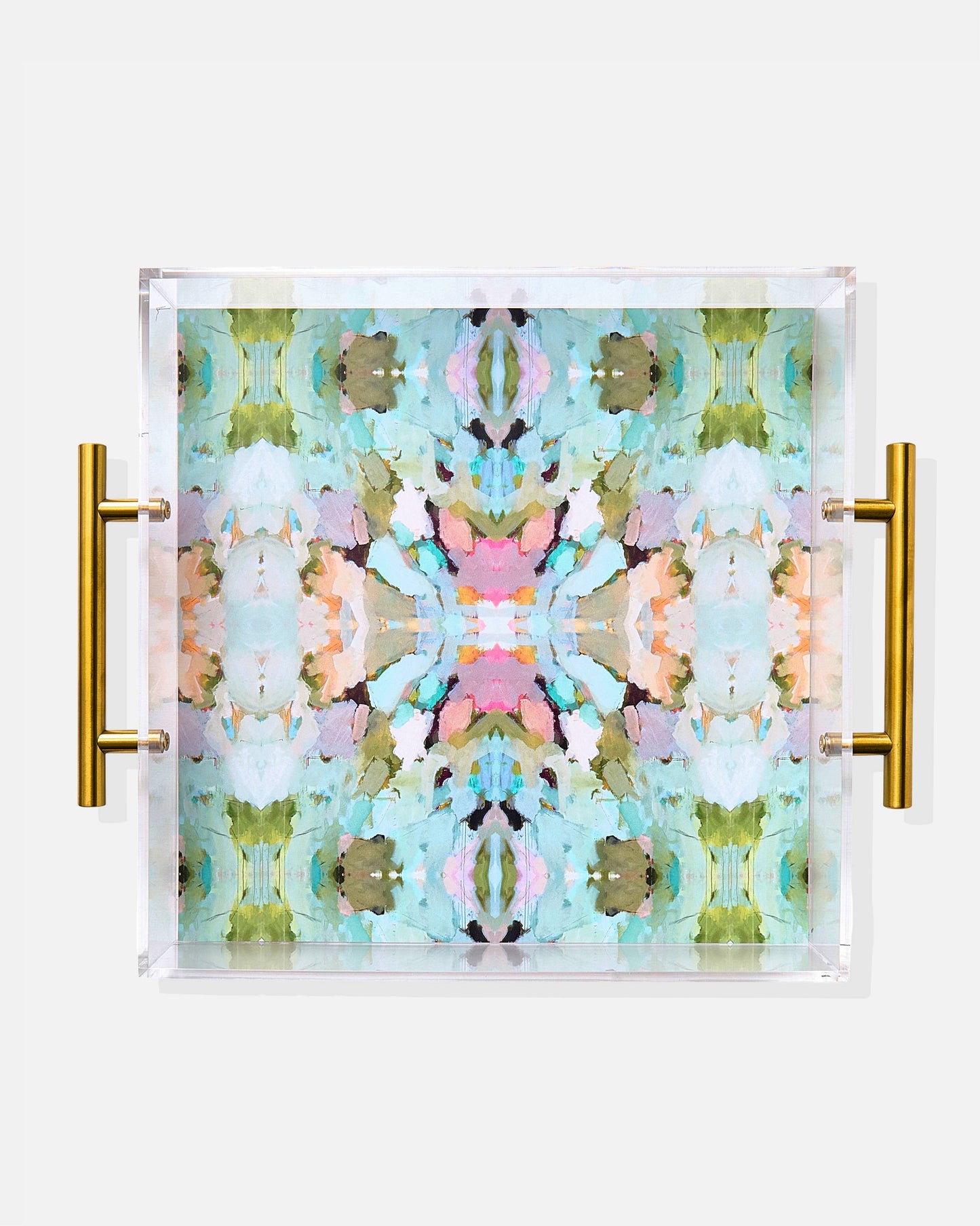 Martini Olives (Laura Park Designs) Acrylic Tray With Gold H