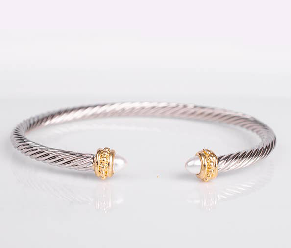 Pearl Cable Classic Bangle