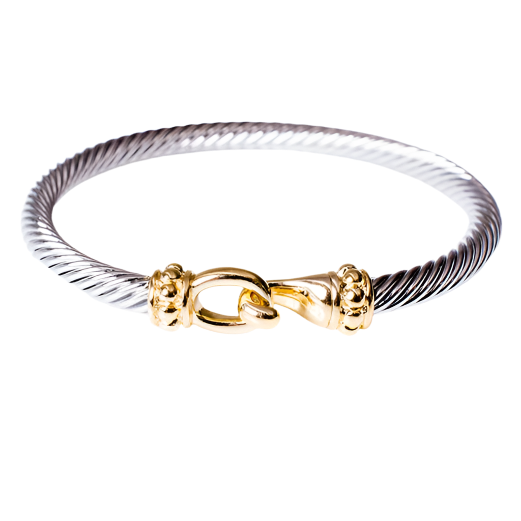 Golden Hook Bangle