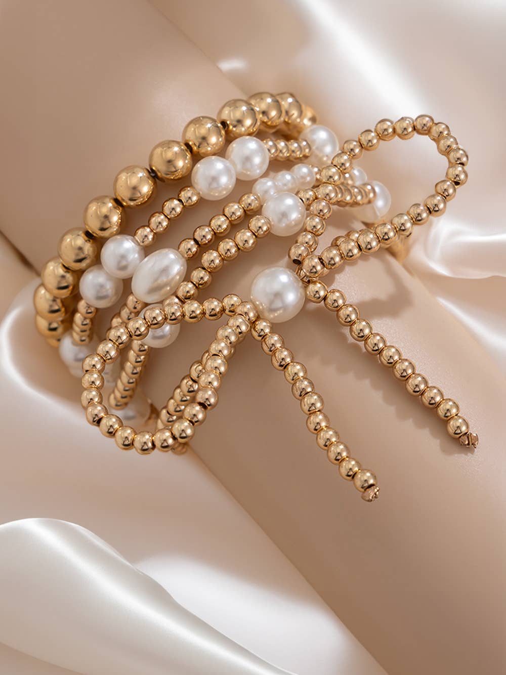 Pearl Bracelet Set