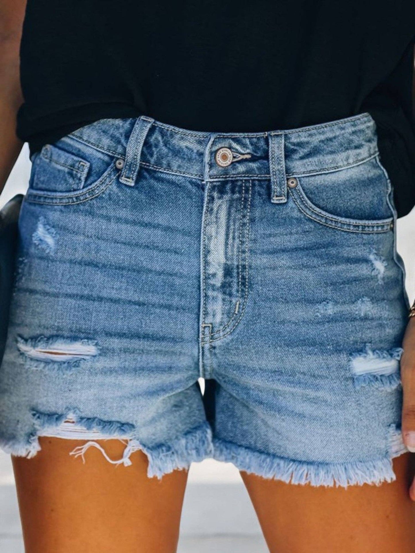 Brooks Jean Shorts