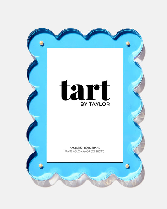 Neon Blue Acrylic Picture Frame
