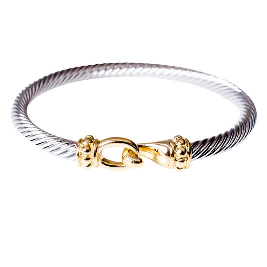 Golden Hook Bangle