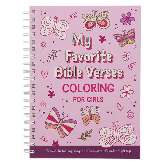 Coloring Book Favorite Bible Verses